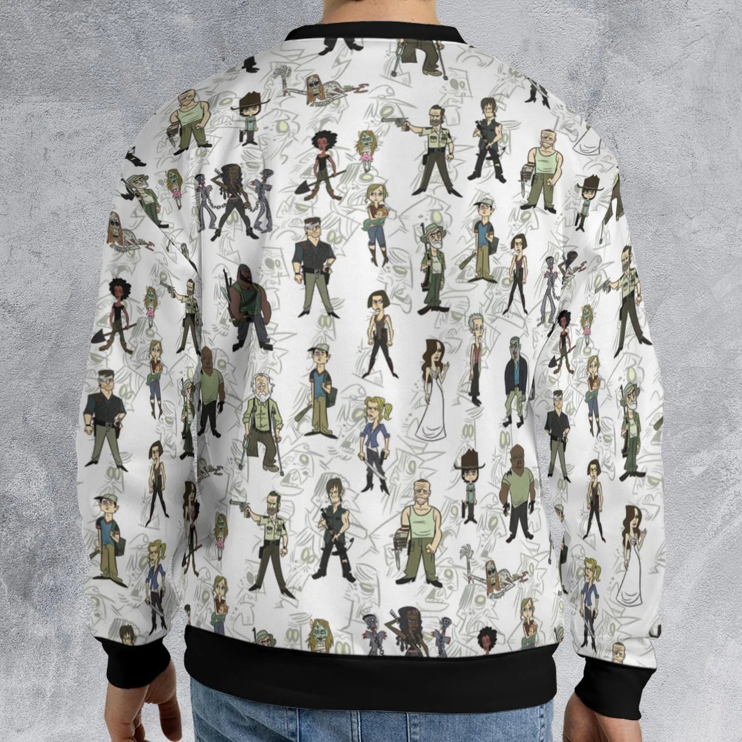 All-over Print Sweatshirt - VHS965EL