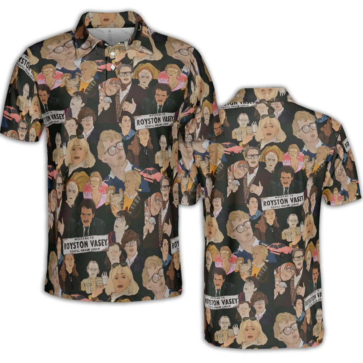 AOP Men/Women Polo Shirt - HF72Z977