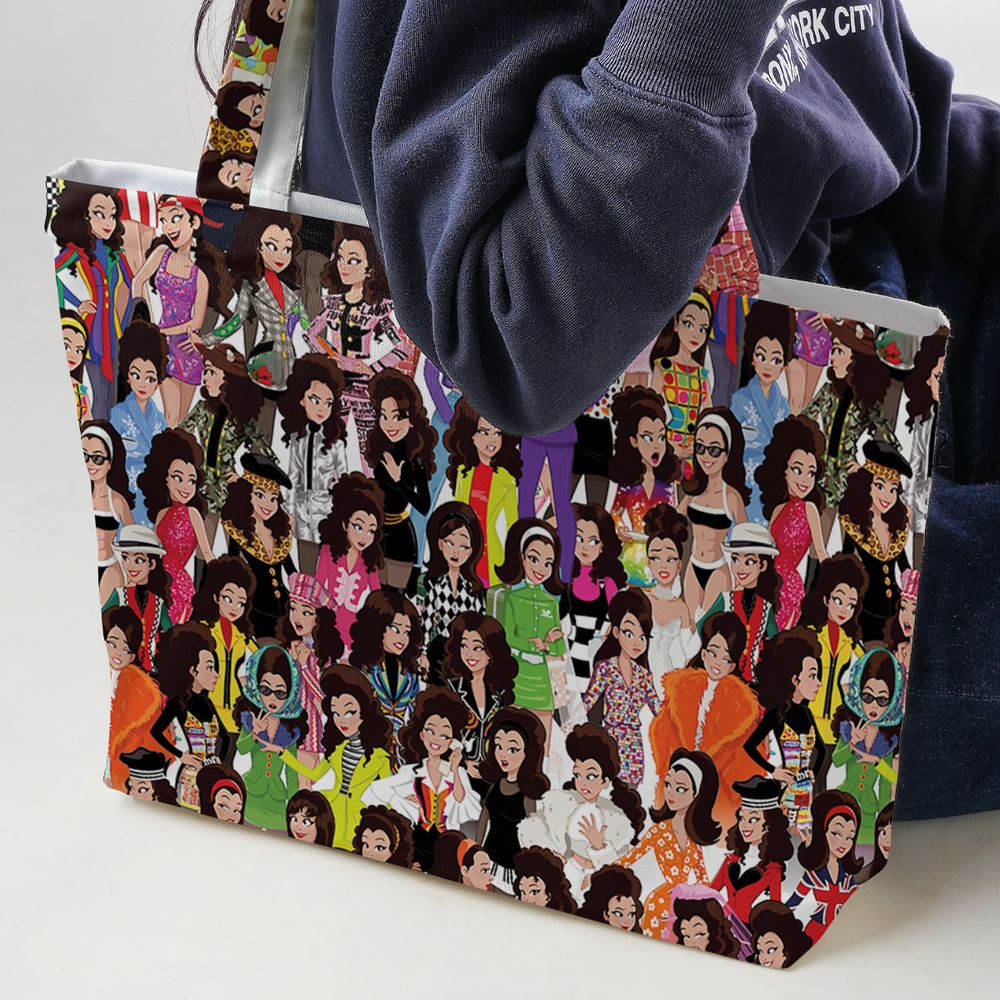 Large Tote Bag - MEZ8RQAM -  - 2
