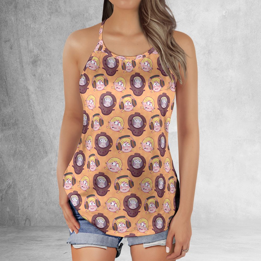 Criss Cross Tank Top - 5B2T7T3A -  - 2