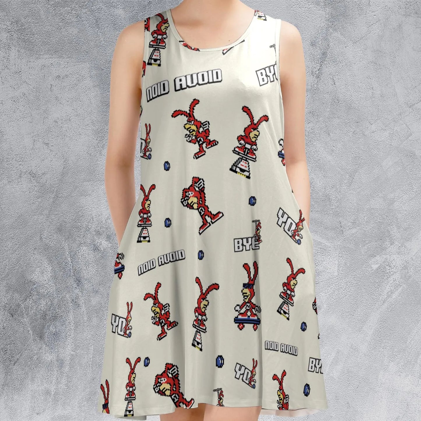 Sleeveless Dress - A6B3CNT3