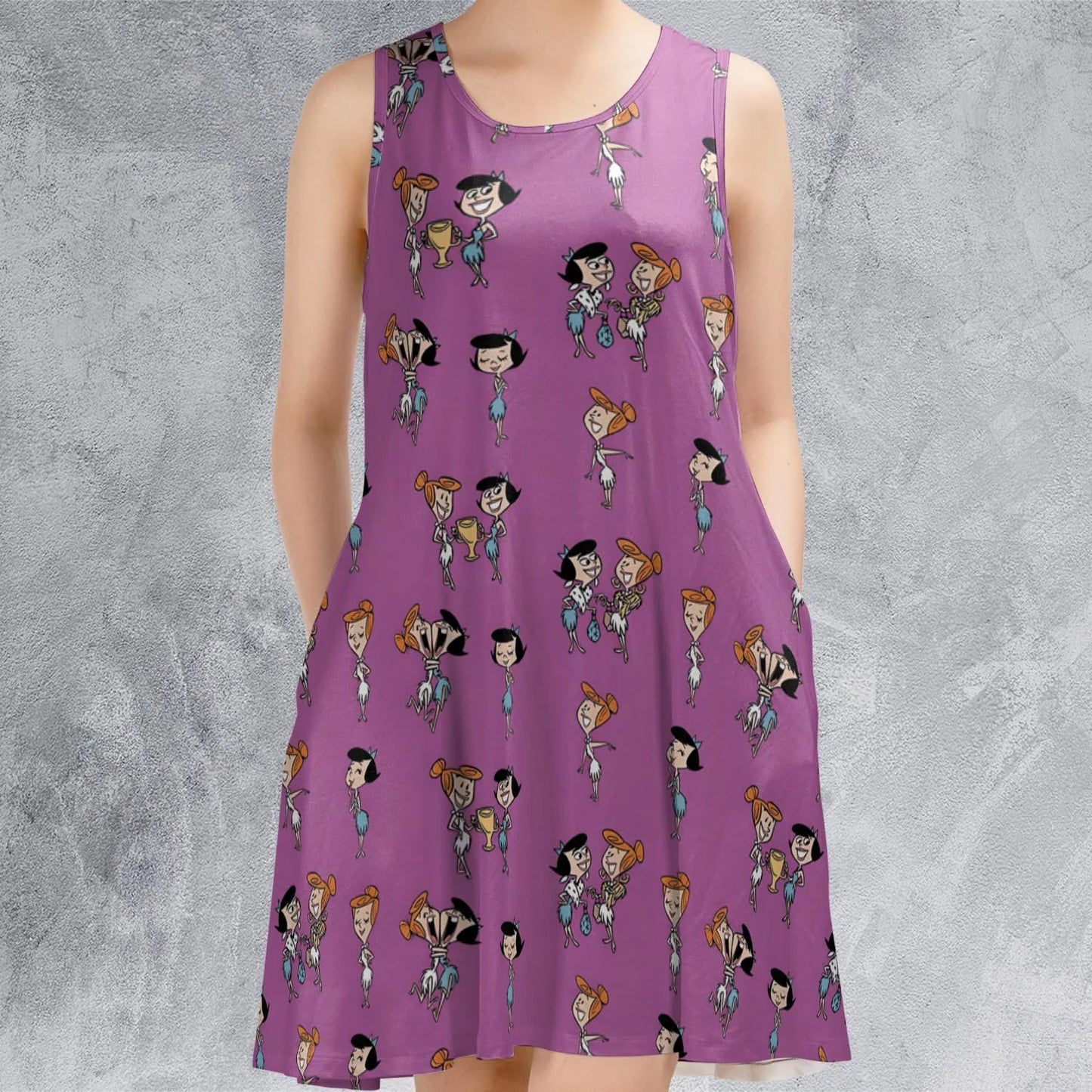 Sleeveless Dress - 7LNV844X