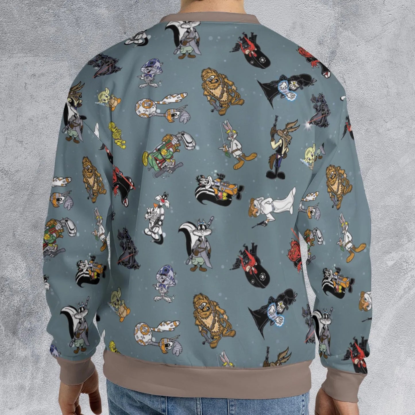 All-over Print Sweatshirt - DR82L9TT