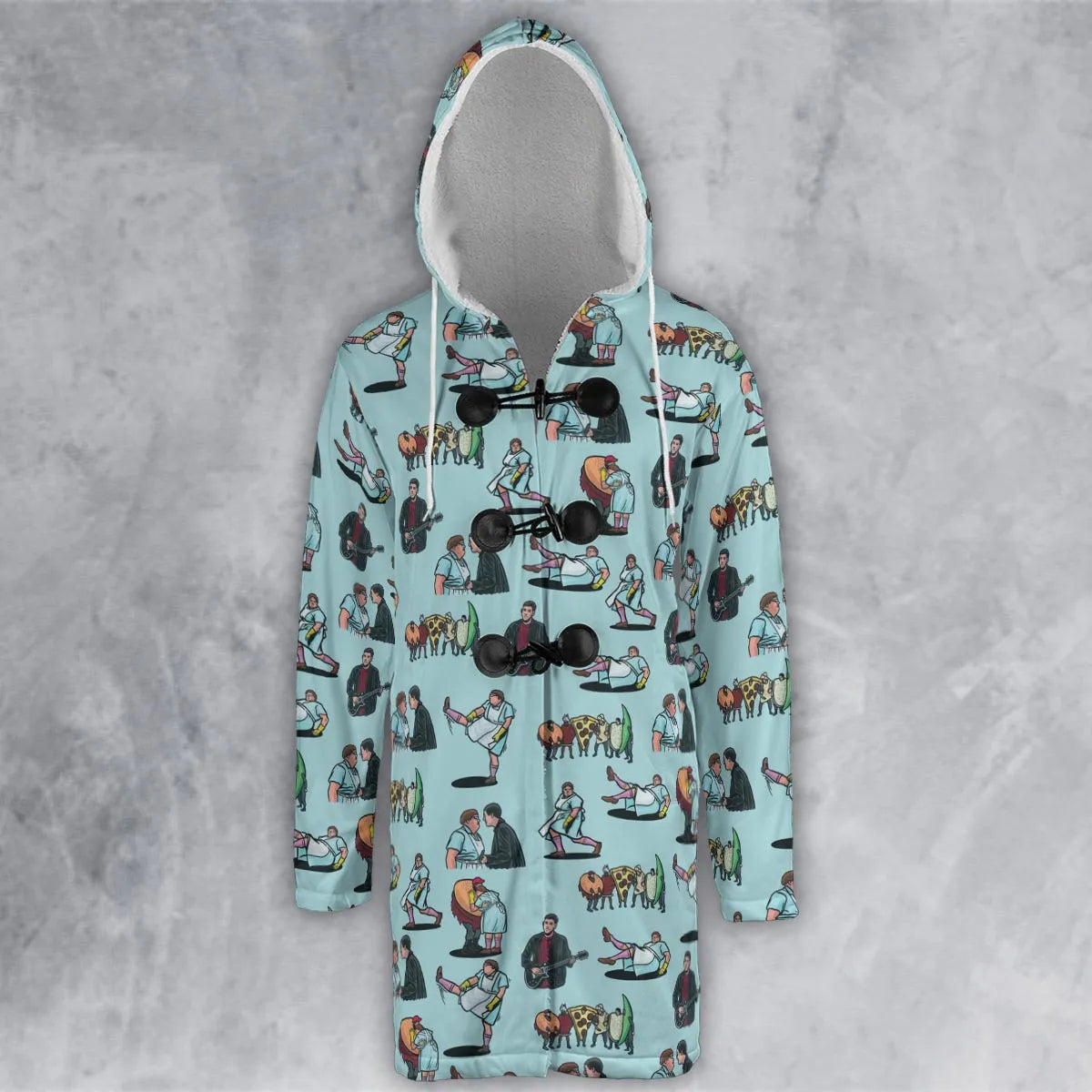Hooded Cloak Coat - 9CL94ANM