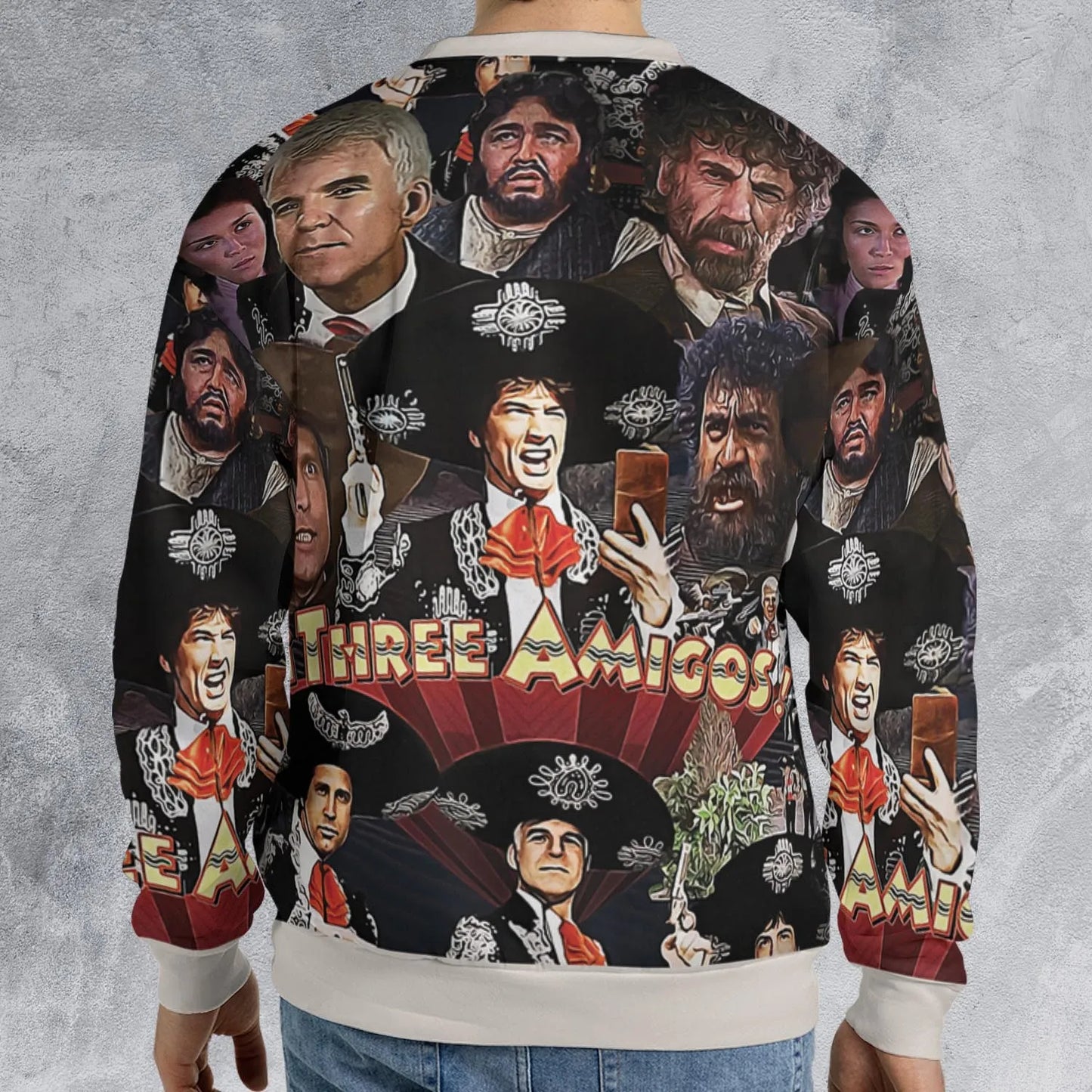 All-over Print Sweatshirt - 33DZDGX6
