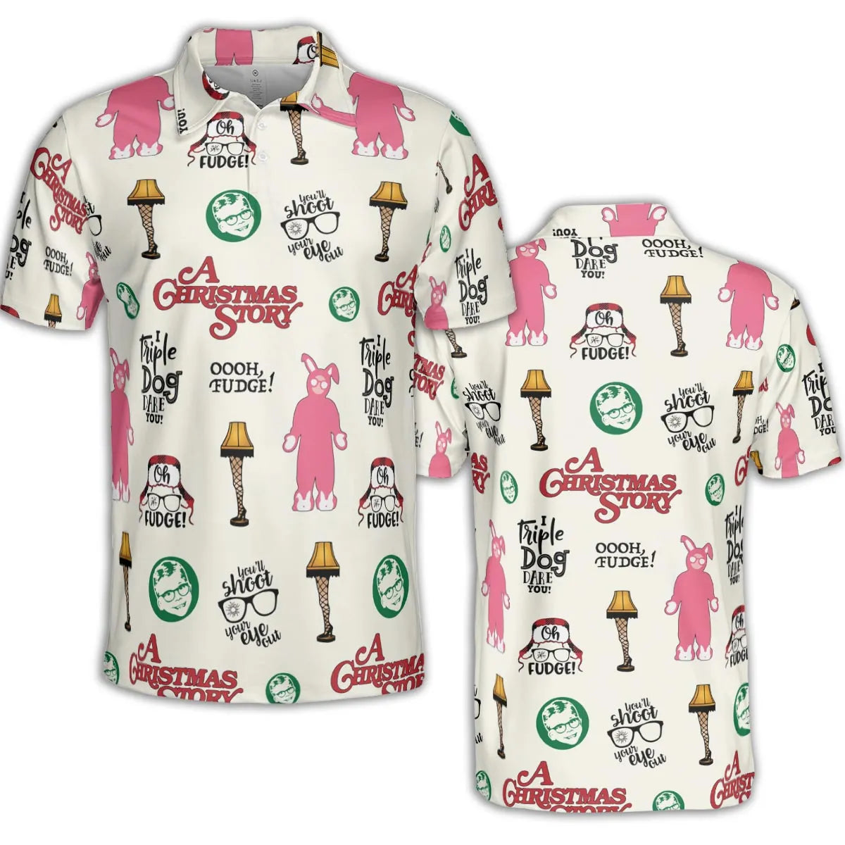 AOP Men/Women Polo Shirt - JZJBDW9P