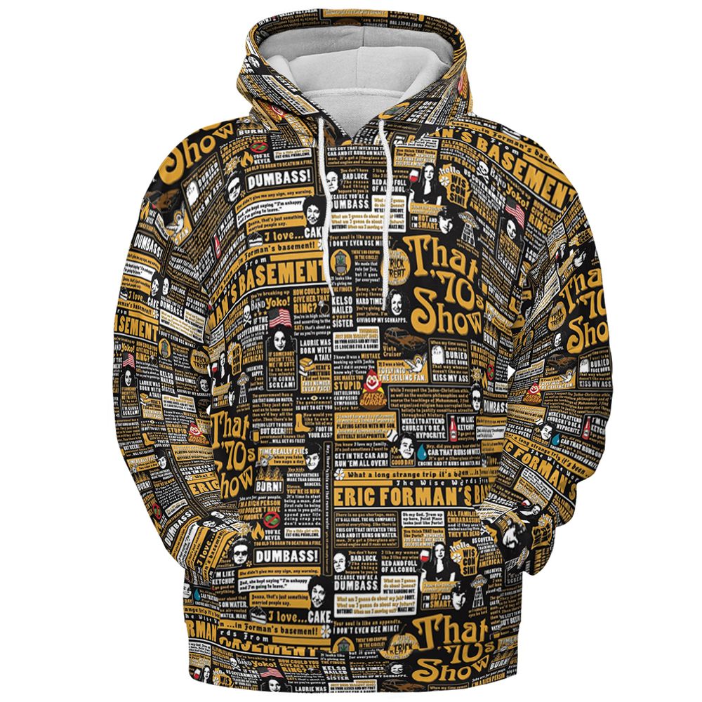 All-over Print Hoodie - HX98Z7DF -  - 2