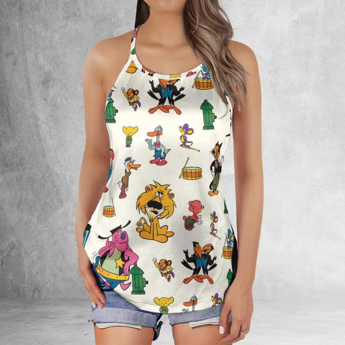 Criss Cross Tank Top - DPA4XU6U