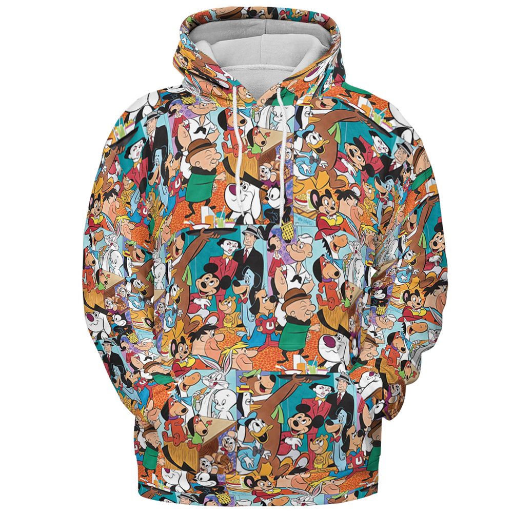 All-over Print Hoodie - BNSFPL4N -  - 2
