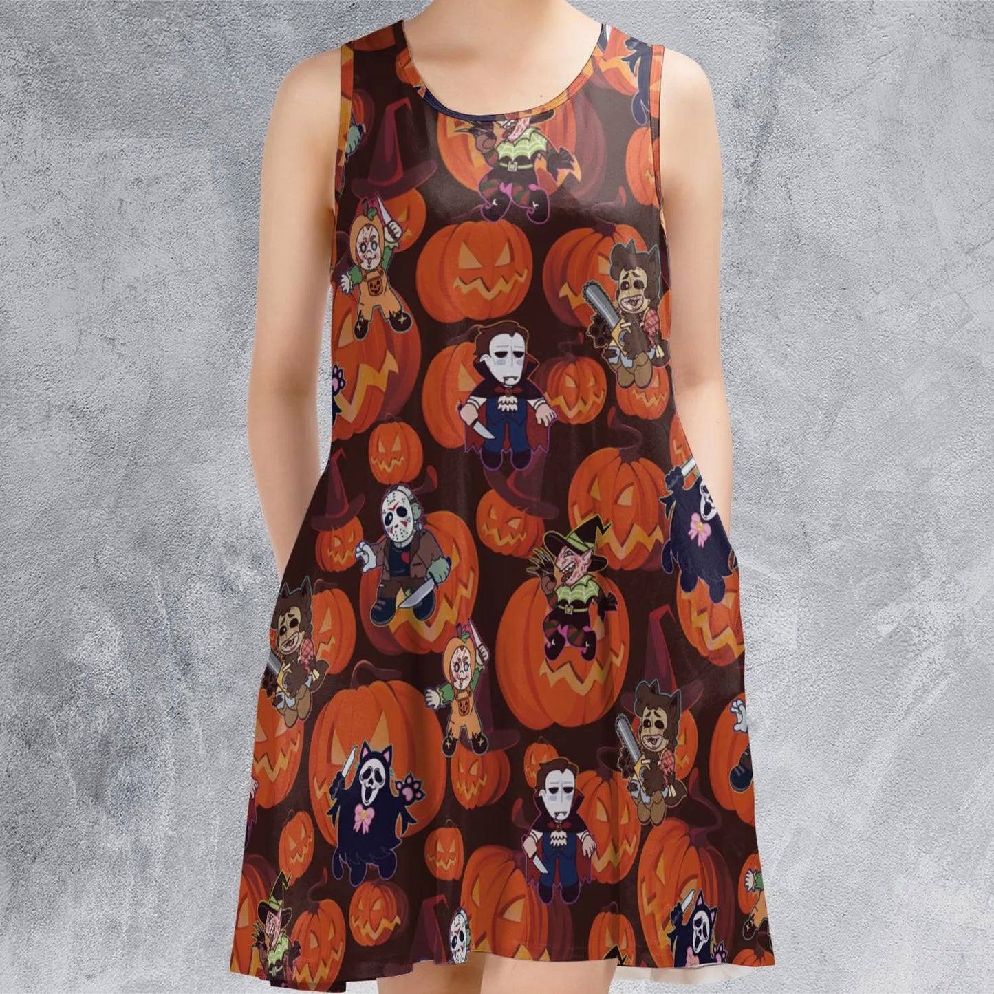 Sleeveless Dress - MTJ19EQN