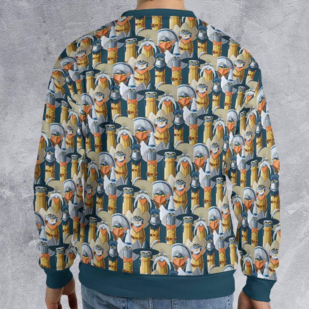 All-over Print Sweatshirt - 3TS57861 -  - 2