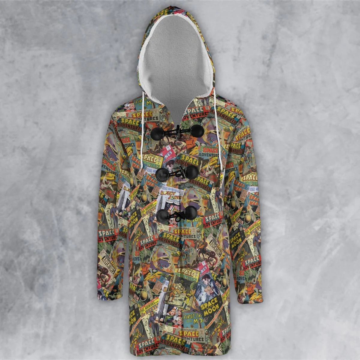 Hooded Cloak Coat - 3FYXVMCZ