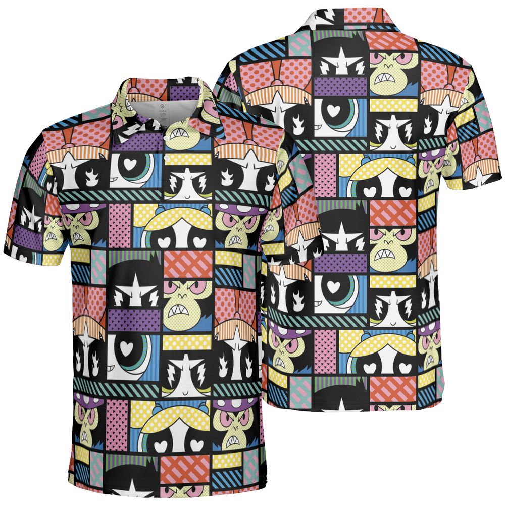 AOP Men/Women Polo Shirt - XH1SU5XP -  - 2