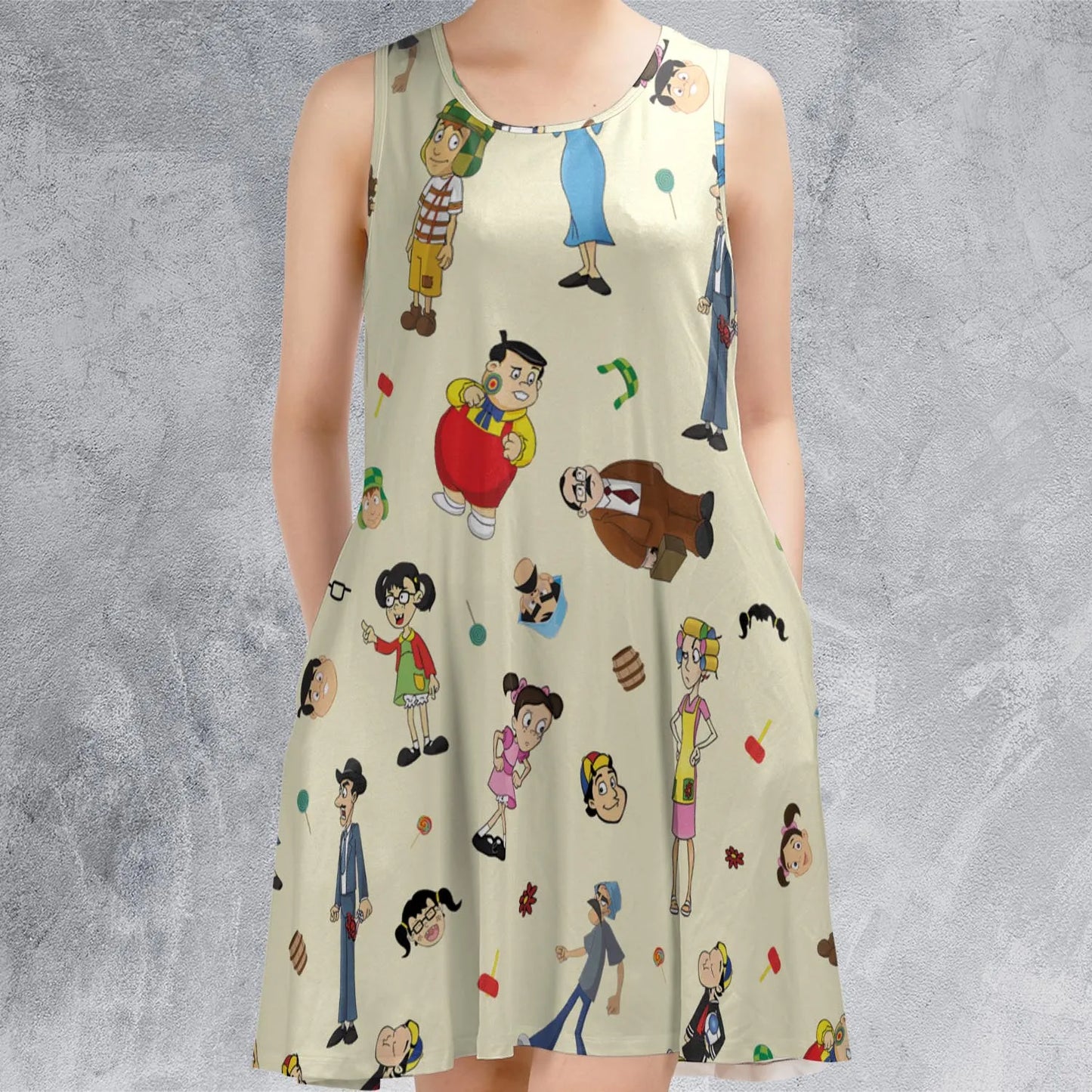 Sleeveless Dress - LQKA42KC