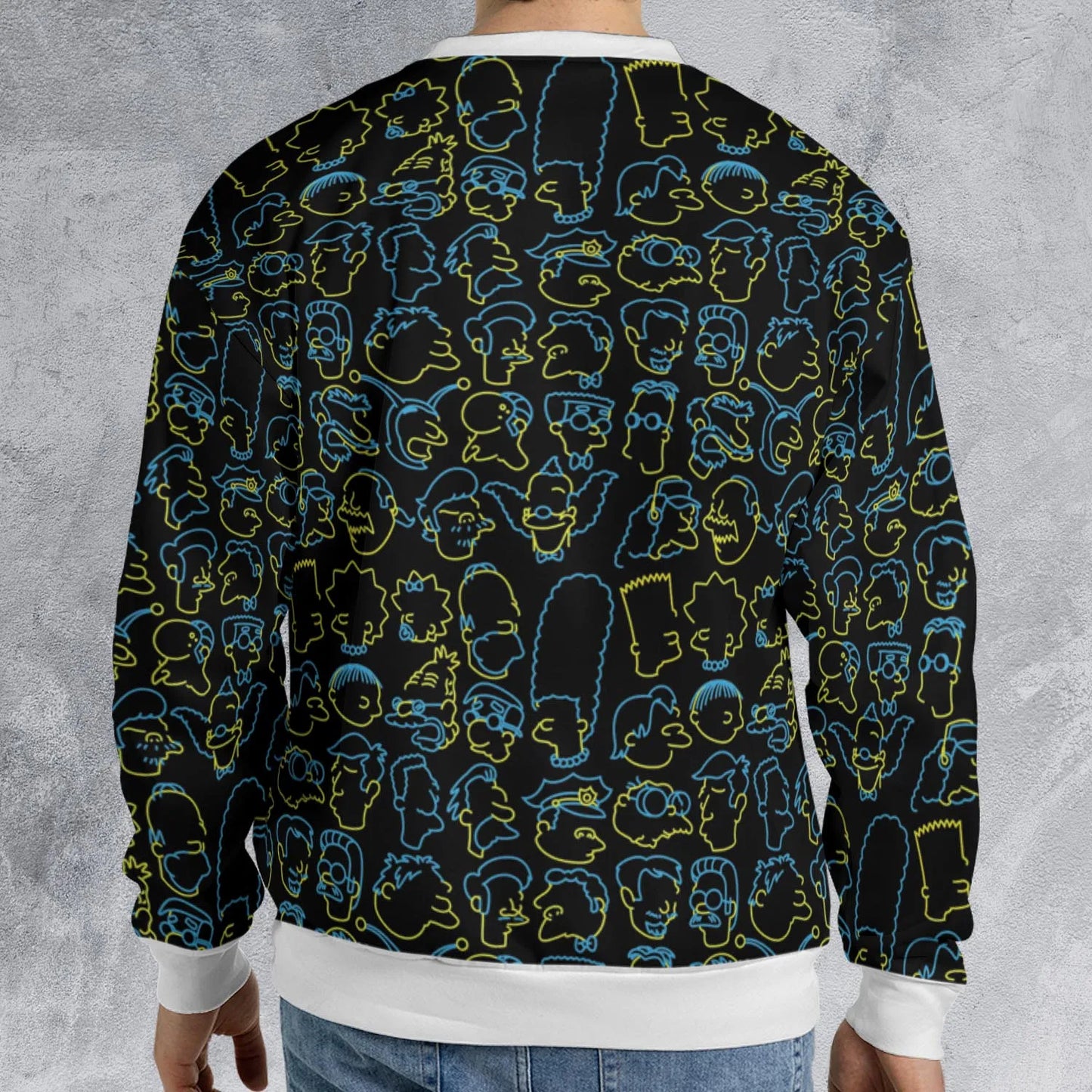 All-over Print Sweatshirt - DYV7VLPQ