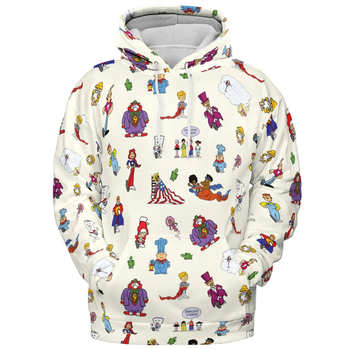 All-over Print Hoodie - 4QNZYW9D