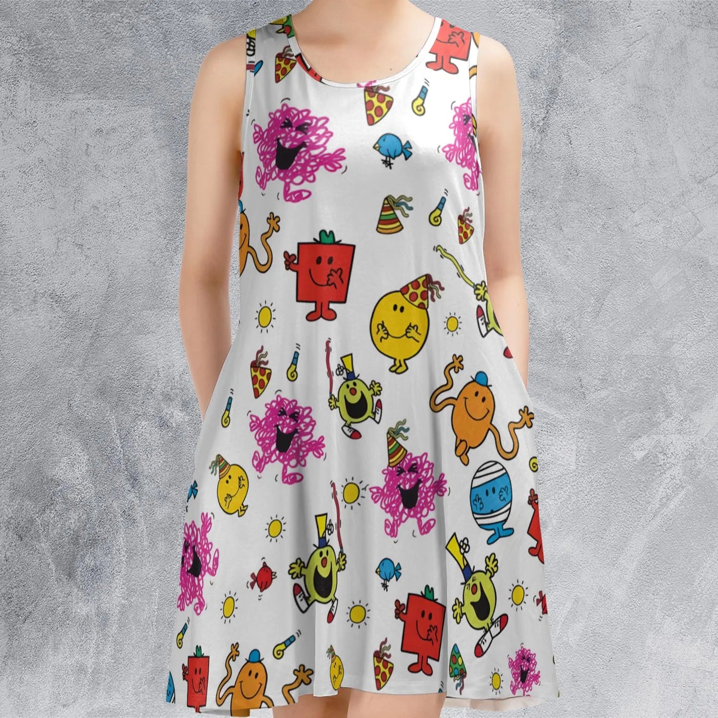Sleeveless Dress - 2BK8RWF3