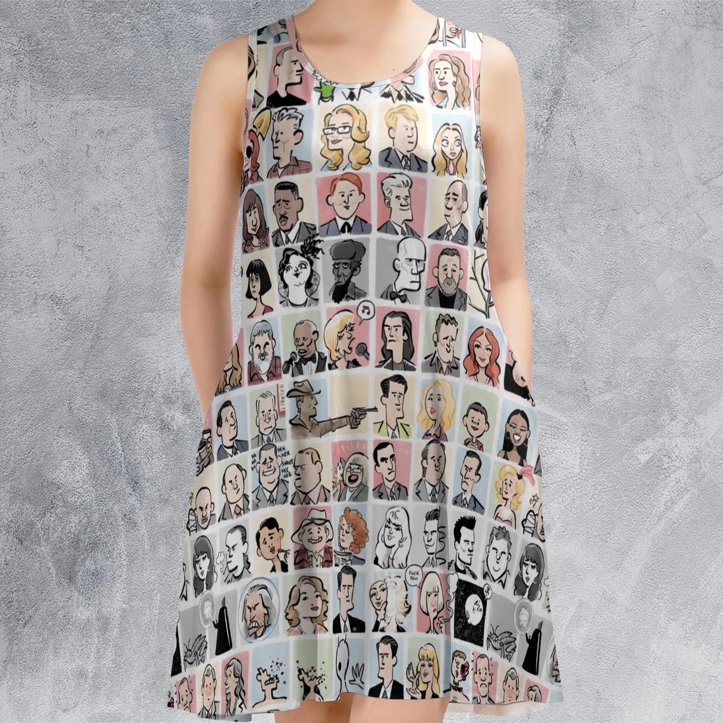 Sleeveless Dress - AU1STM2B