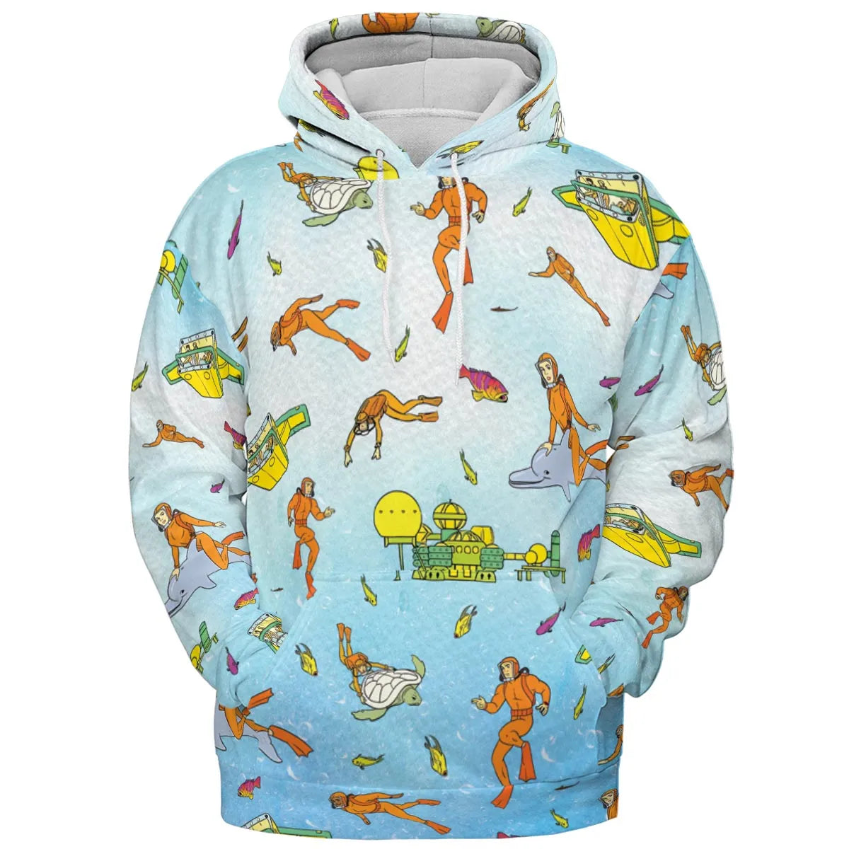 All-over Print Hoodie - 6UC4PJ51