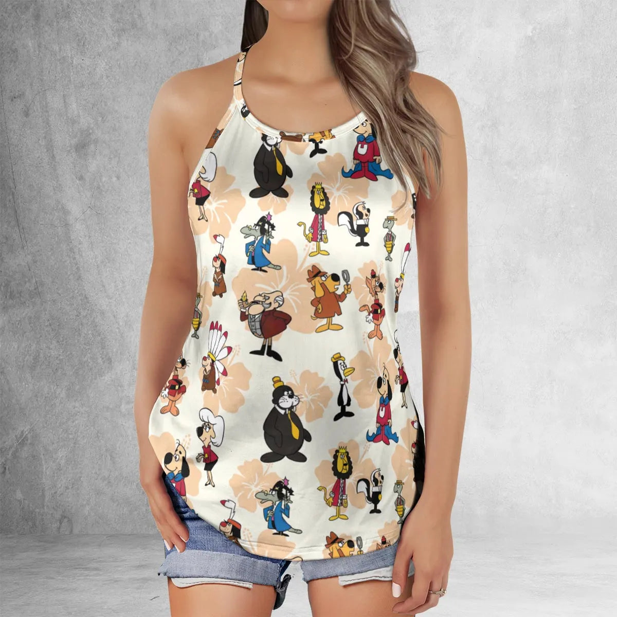 Criss Cross Tank Top - ZRJ4Z2T8