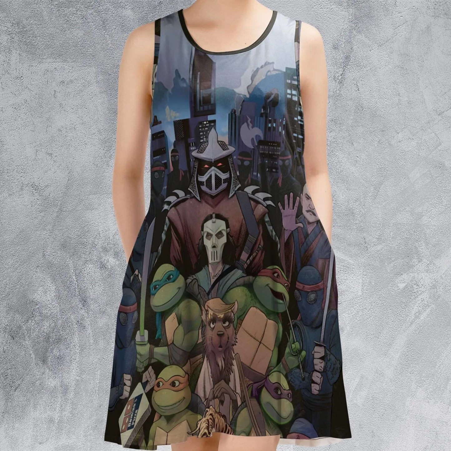 Sleeveless Dress - V48PU2F1
