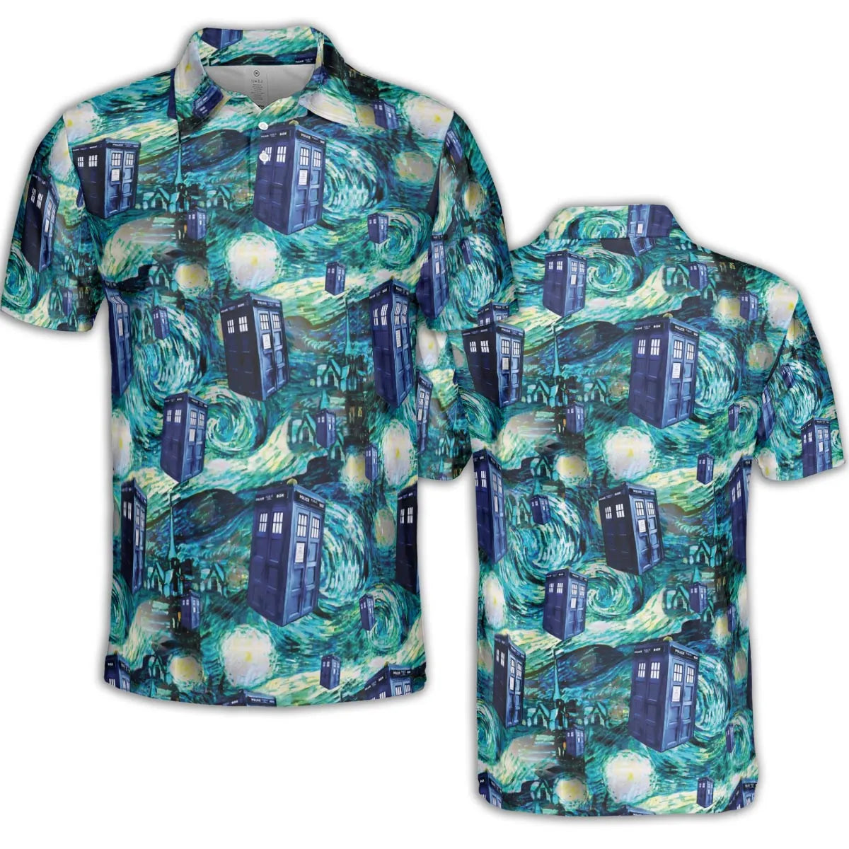 AOP Men/Women Polo Shirt - 84BAWAH8