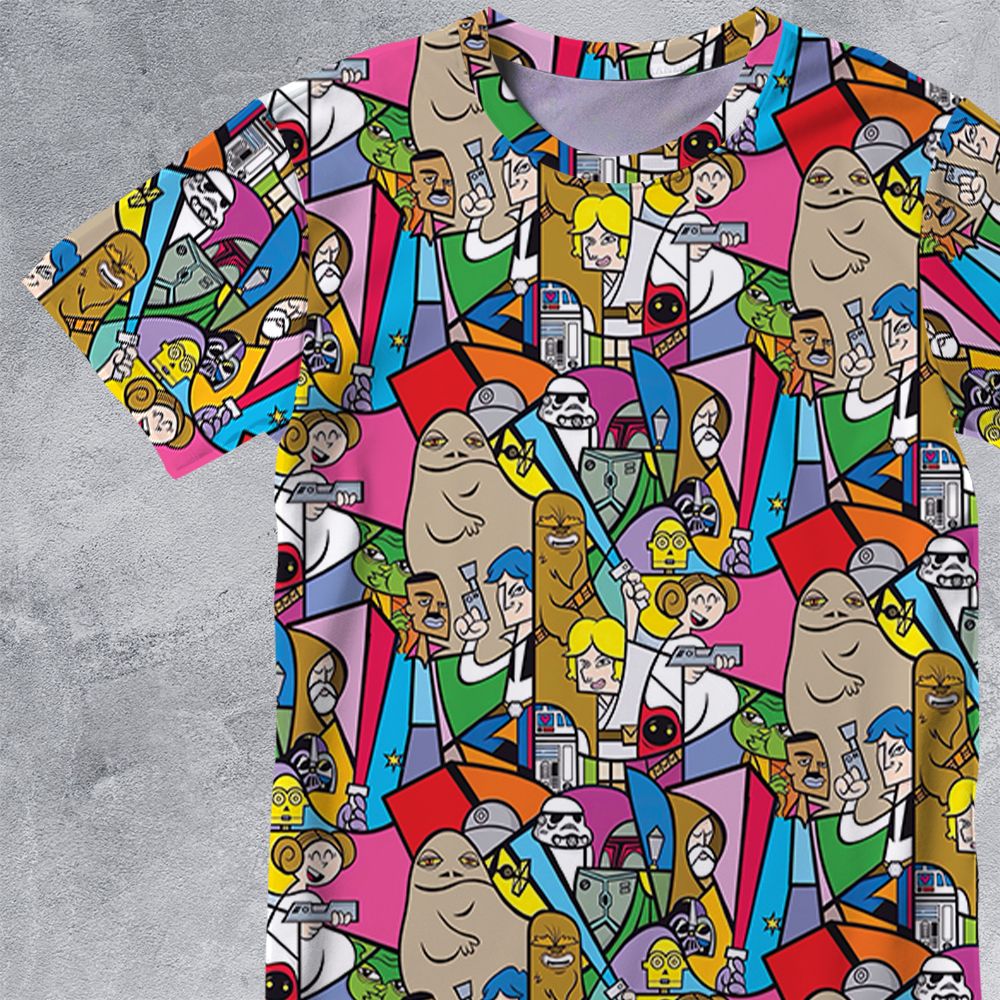 All-Over Print Unisex T-Shirt - JGZ8R2LH -  - 2