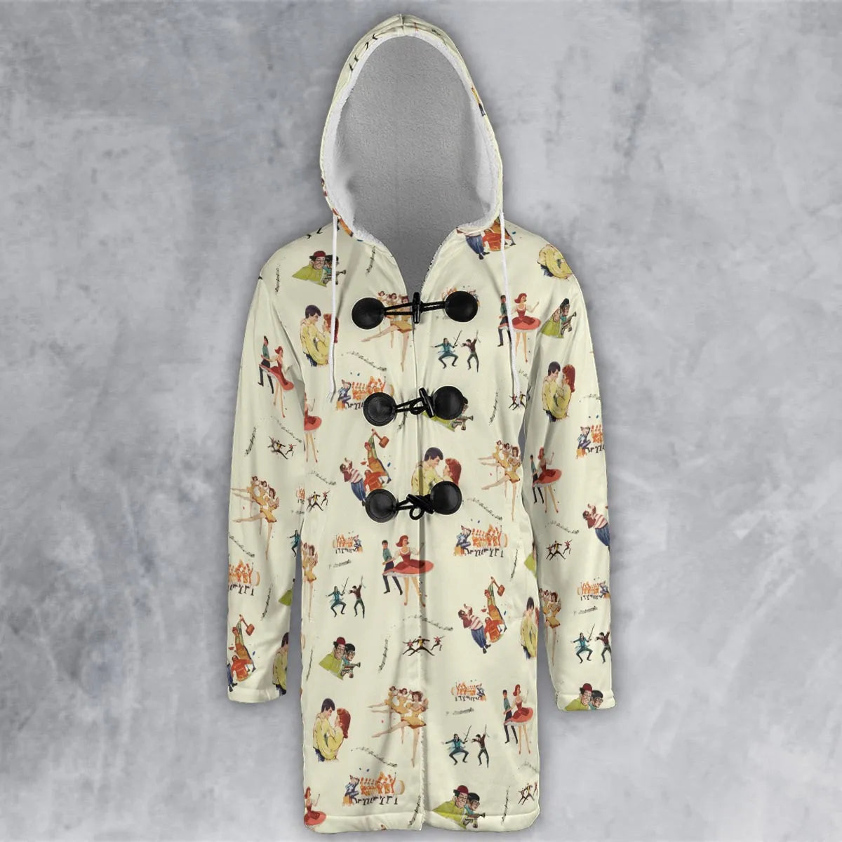 Hooded Cloak Coat - PJSPC44Q