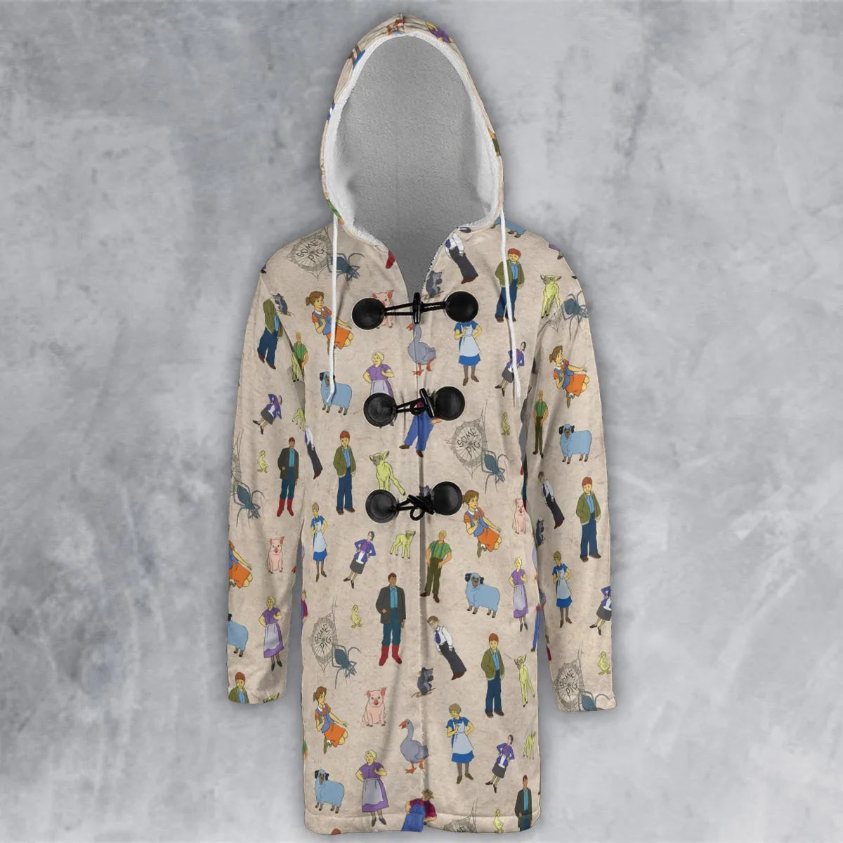 Hooded Cloak Coat - RZTDYRUQ