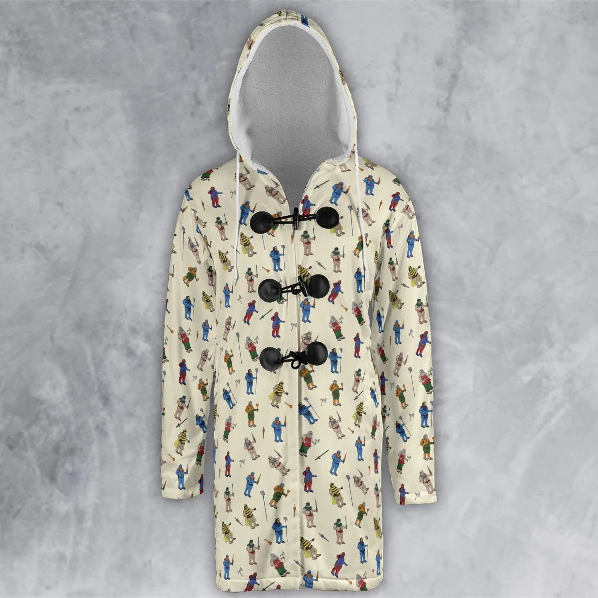 Hooded Cloak Coat - NH1R4J8V