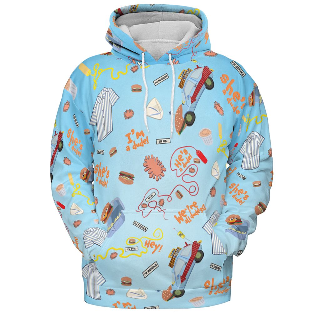 All-over Print Hoodie - 56TEGQ69 -  - 2