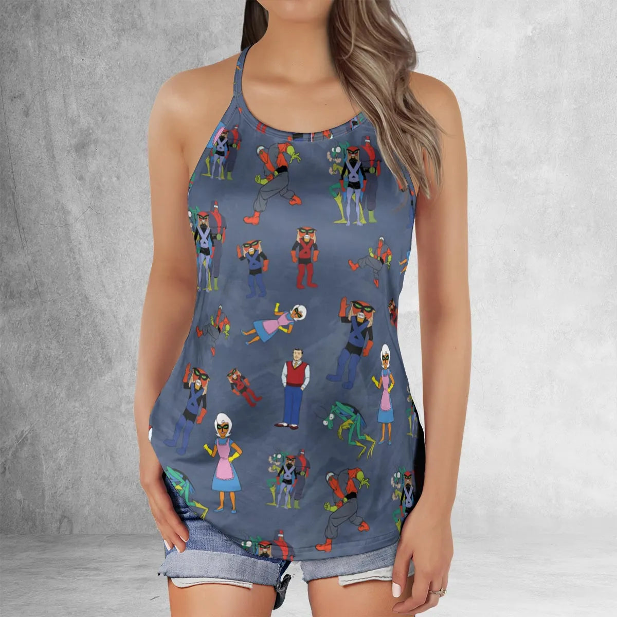 Criss Cross Tank Top - VMMUM5A4