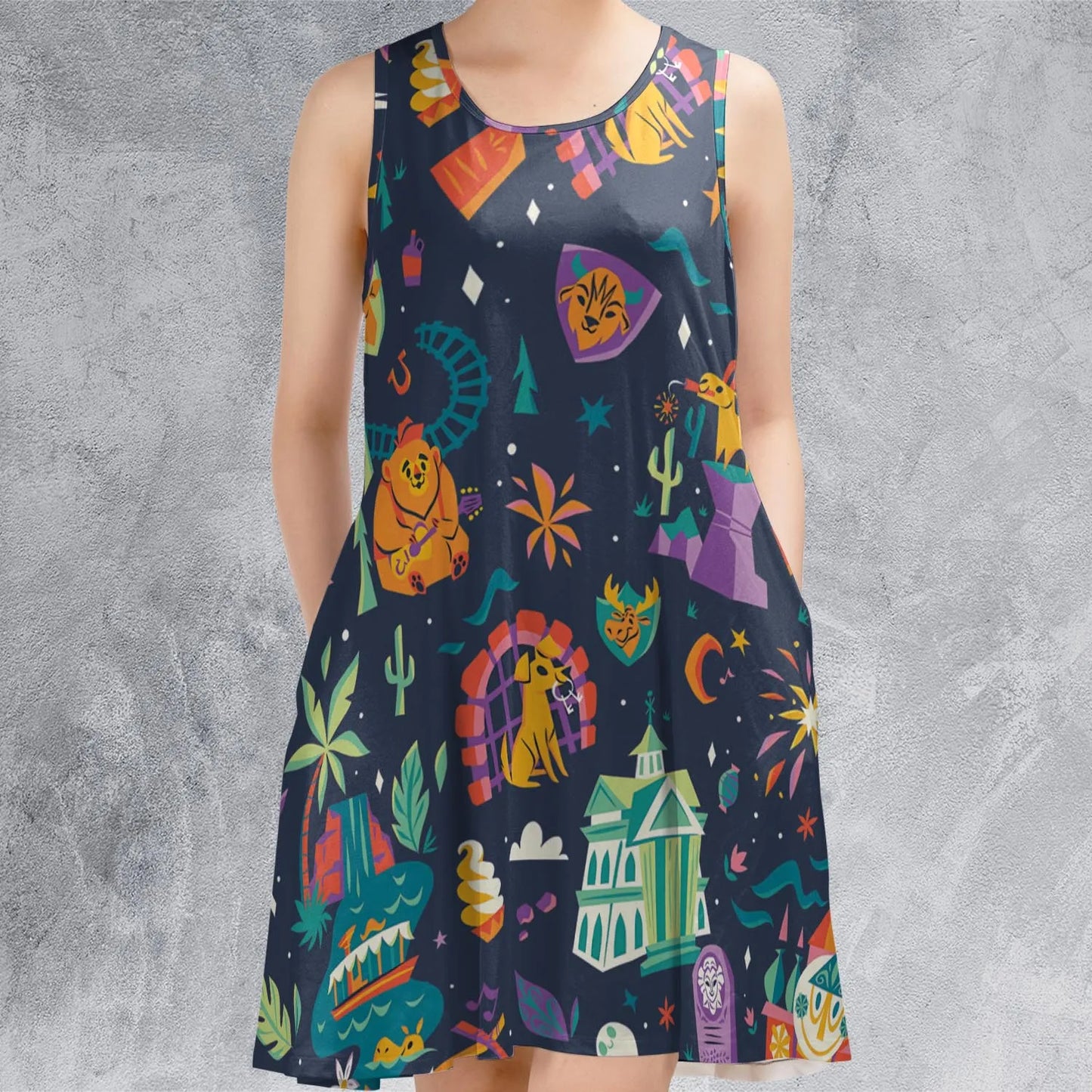 Sleeveless Dress - G26HDUJE