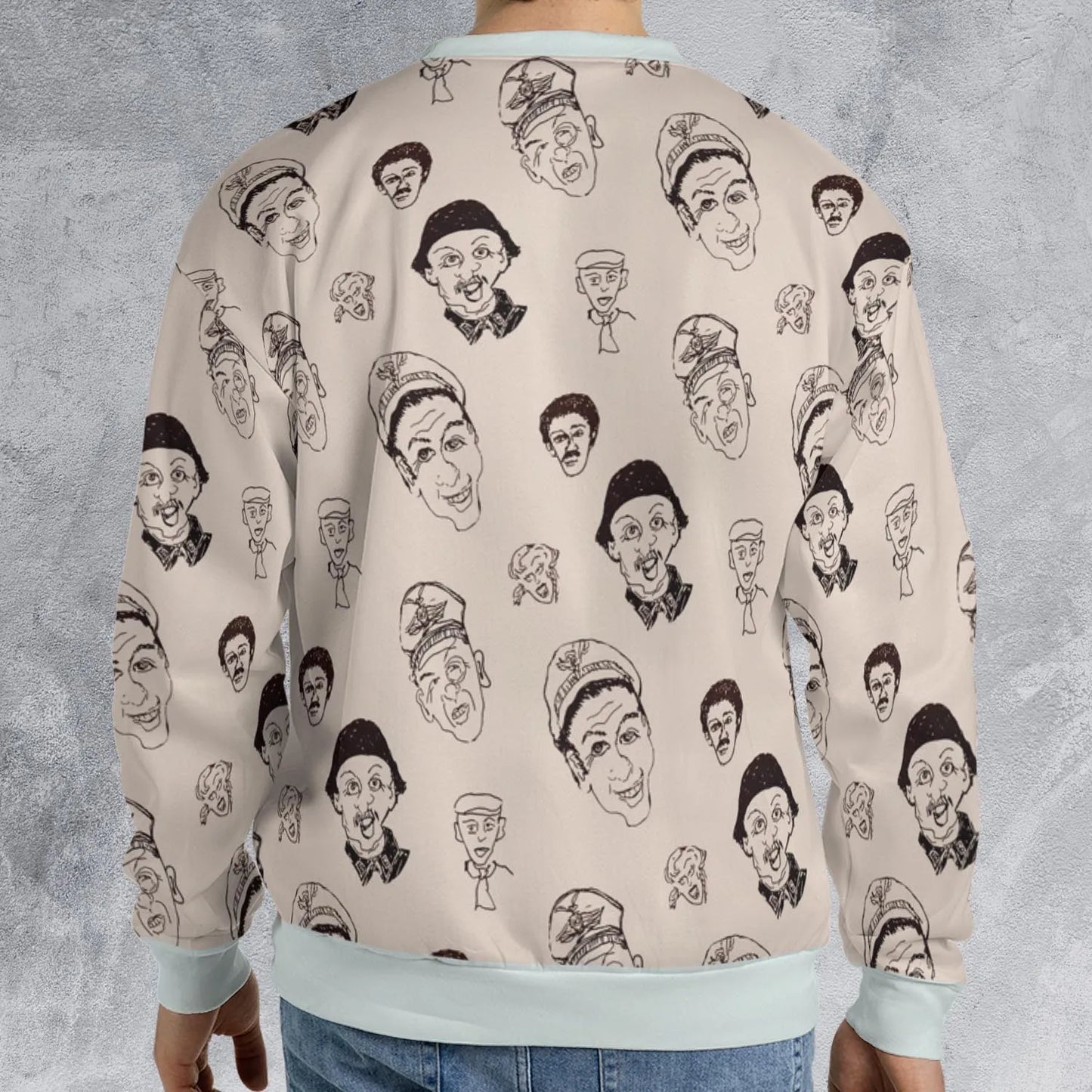 All-over Print Sweatshirt - 7YY21HUQ