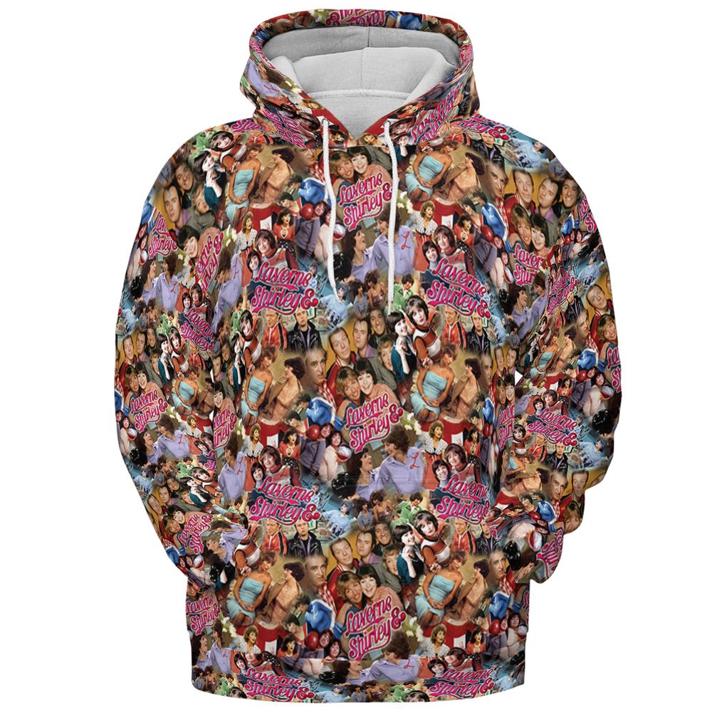 All-over Print Hoodie - JL4F8E9L -  - 2