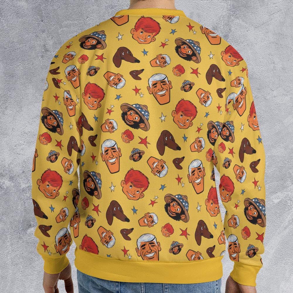 All-over Print Sweatshirt - S8J6F718 -  - 2