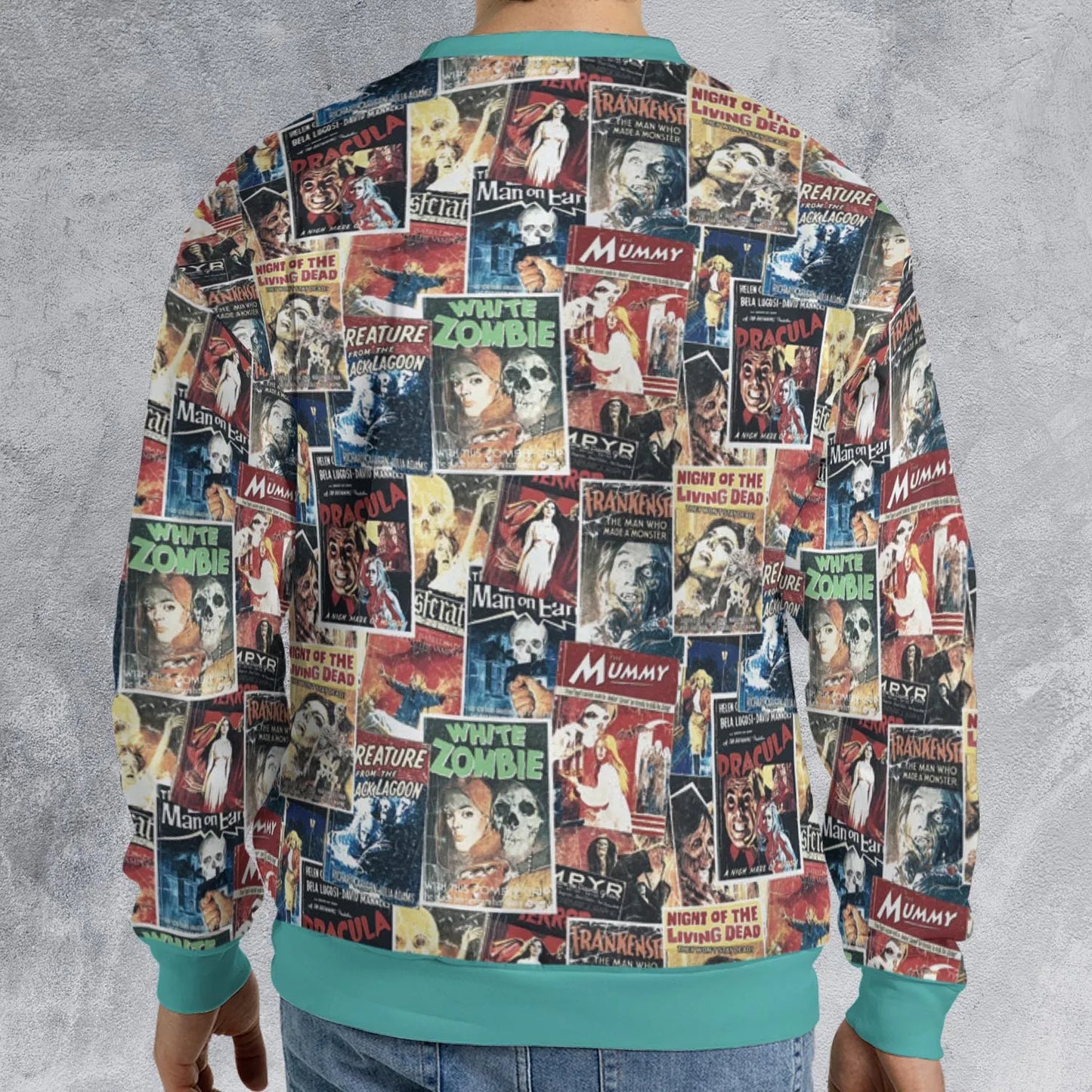 All-over Print Sweatshirt - H8UUT5K8