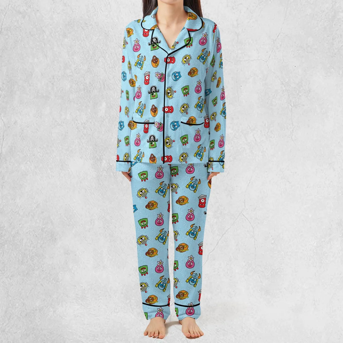 Pajamas Set - F46FKVRK