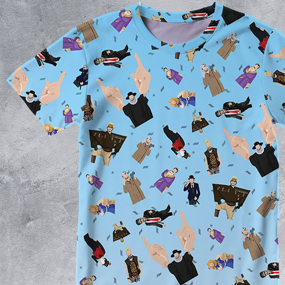 All-Over Print Unisex T-Shirt - 6Q6U883Y -  - 2