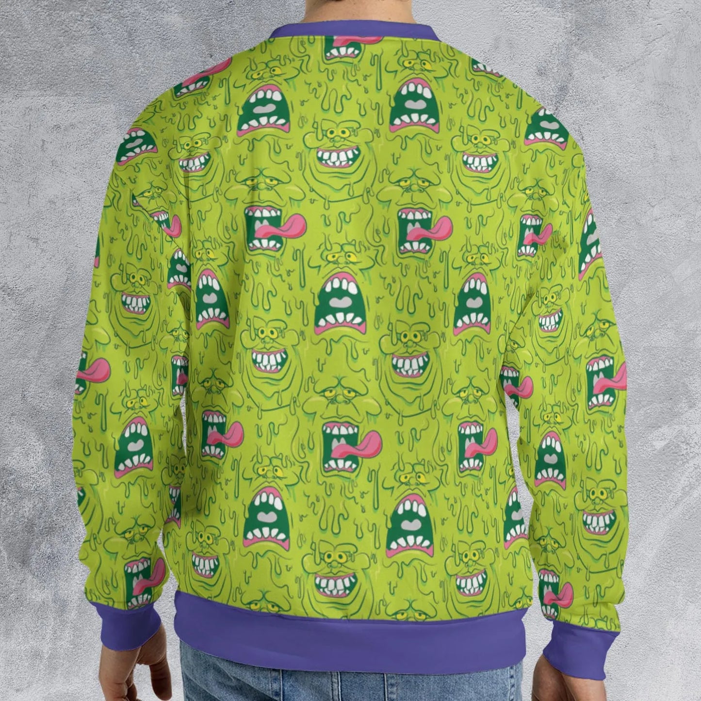 All-over Print Sweatshirt - 9D83YP48