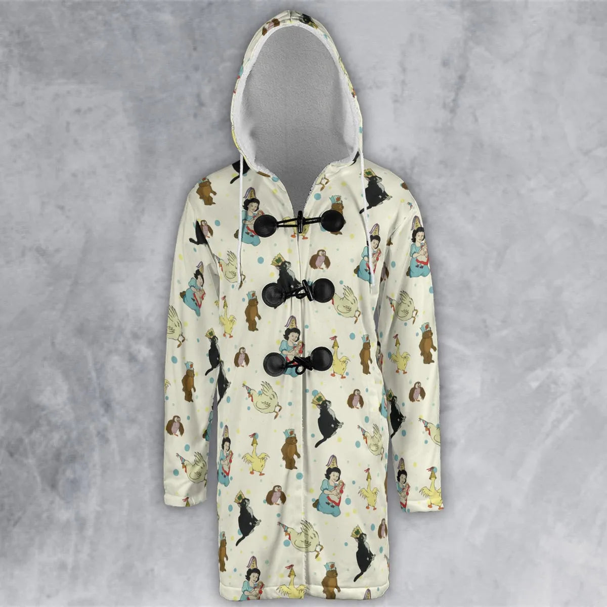 Hooded Cloak Coat - KAA92K1G
