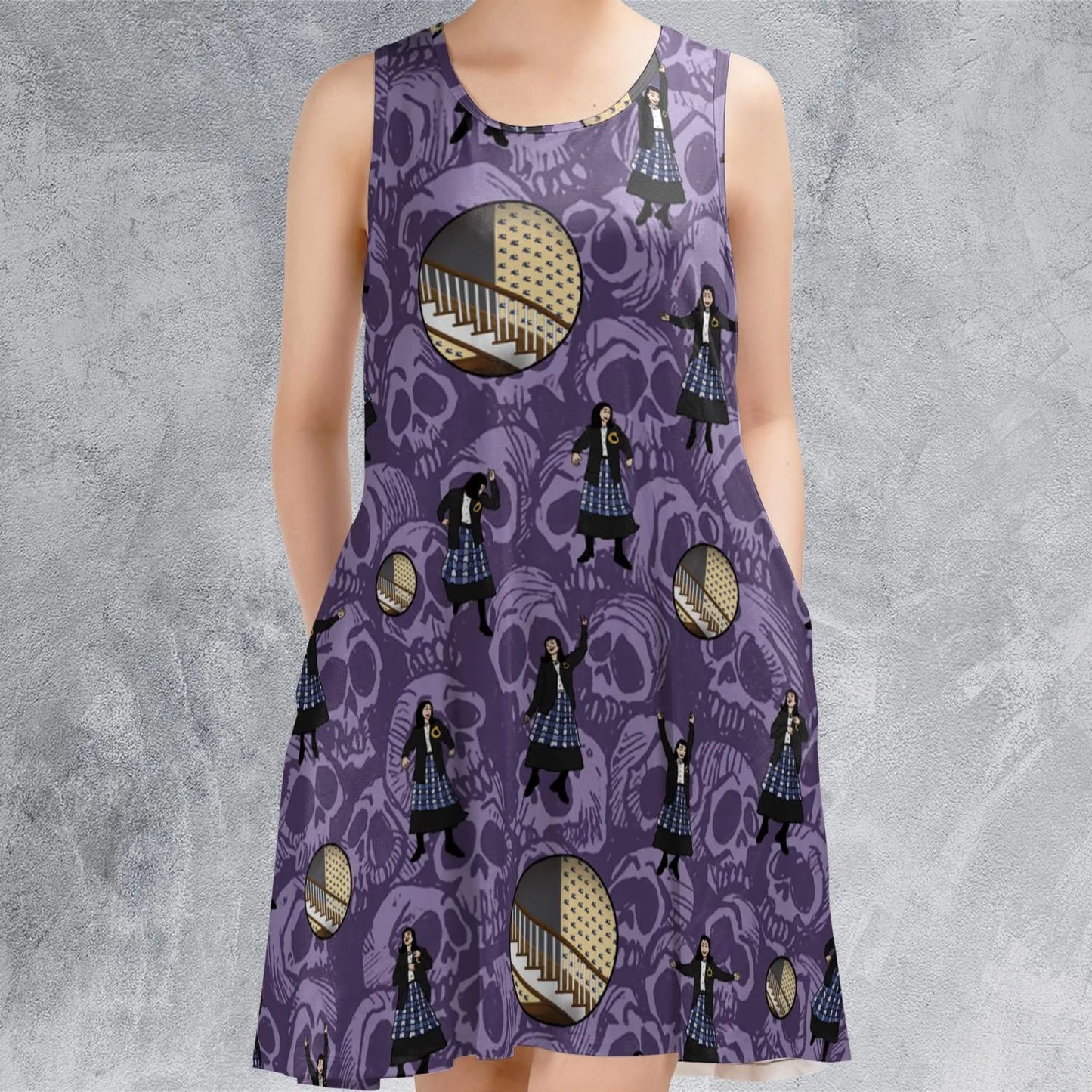 Sleeveless Dress - VKGJFA2U