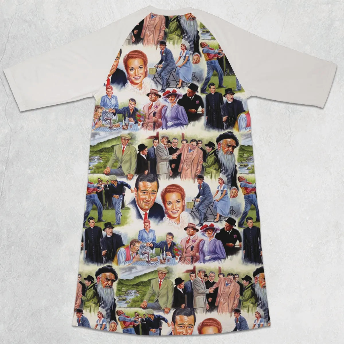 3/4 Sleeve Raglan Dress - ZWEPUM4J