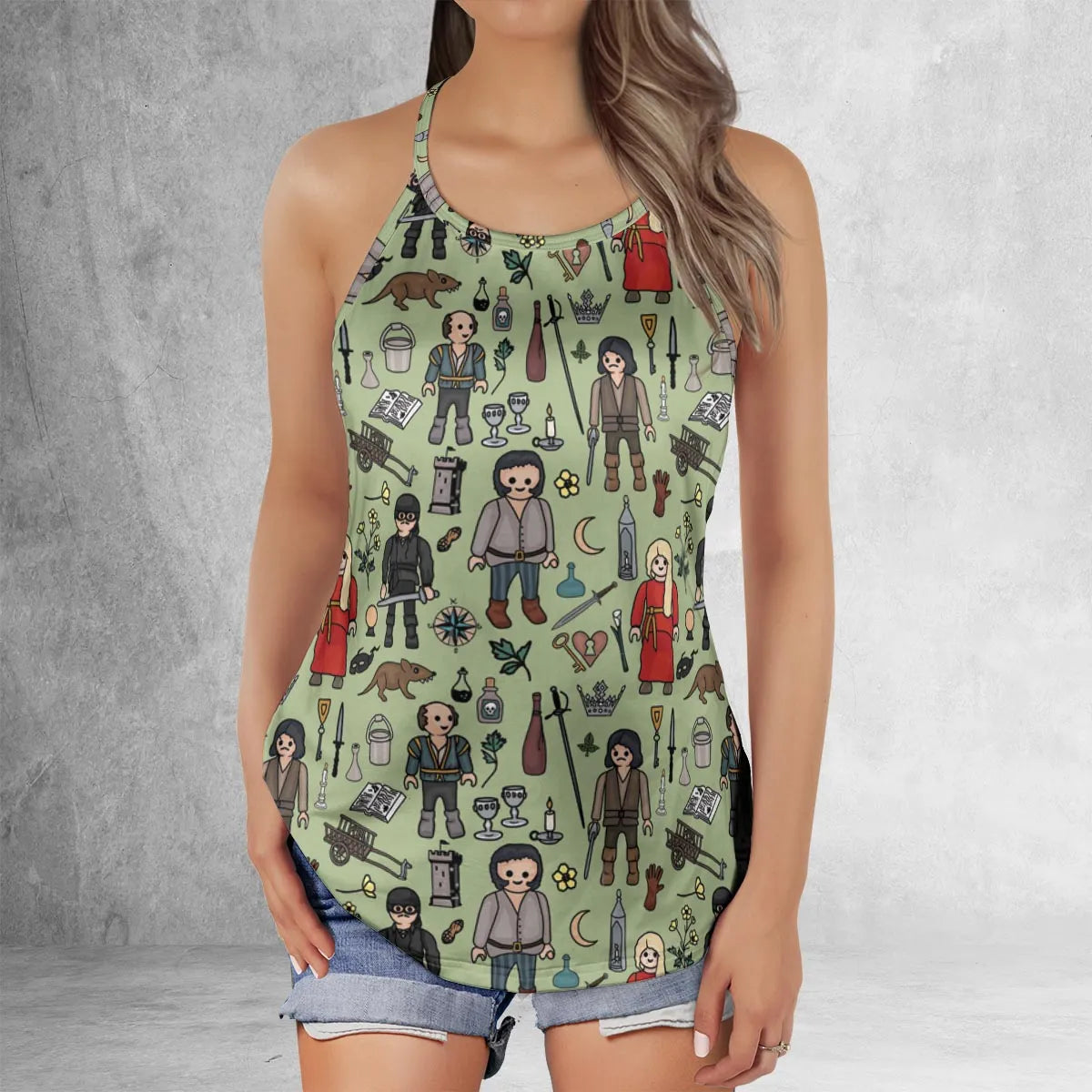 Criss Cross Tank Top - 4WJPH5JV
