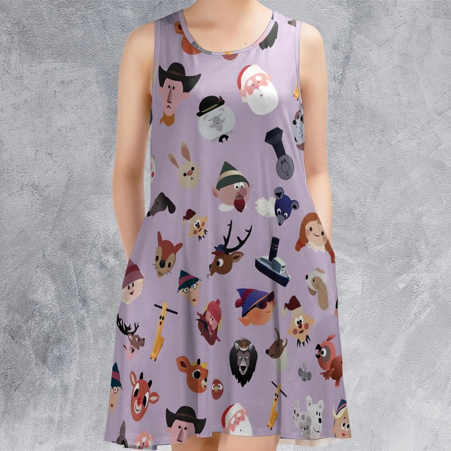 Sleeveless Dress - VX6ESRZV