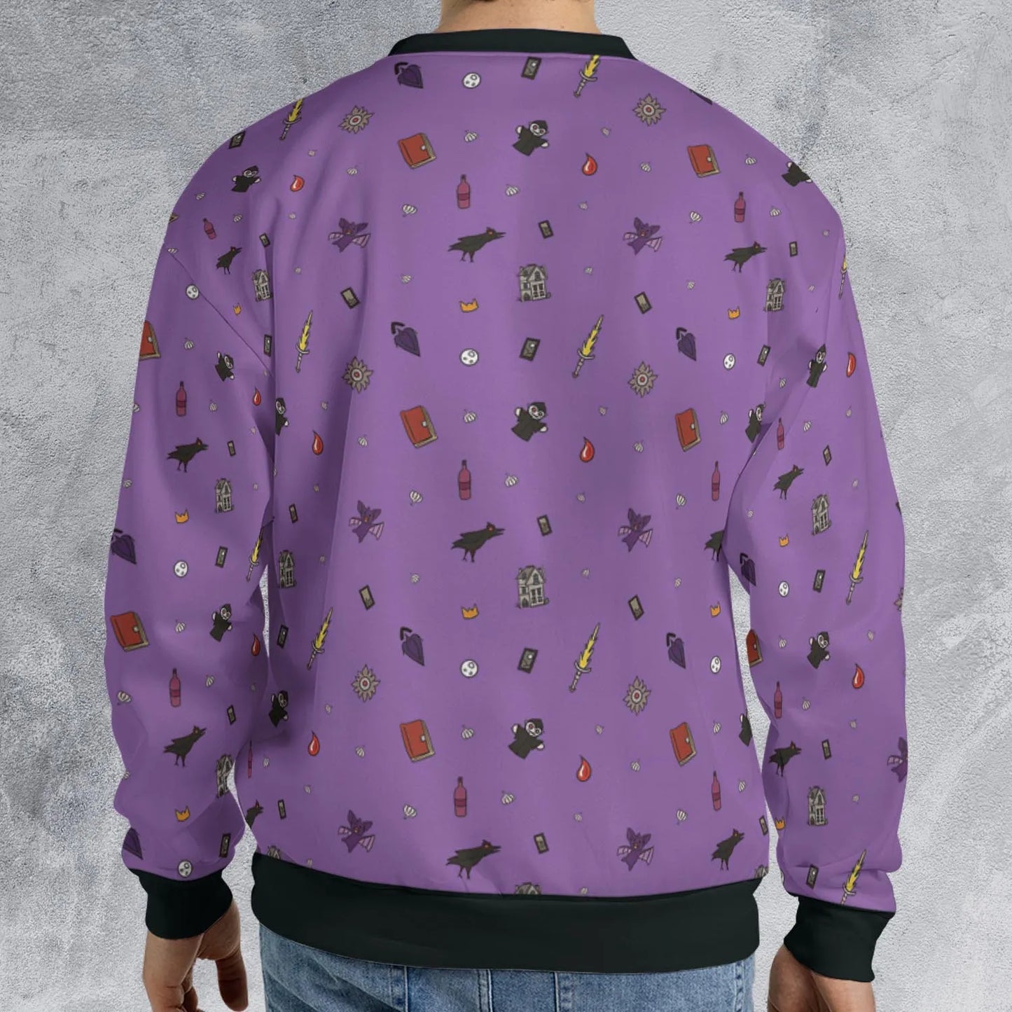 All-over Print Sweatshirt - 66JN636Y