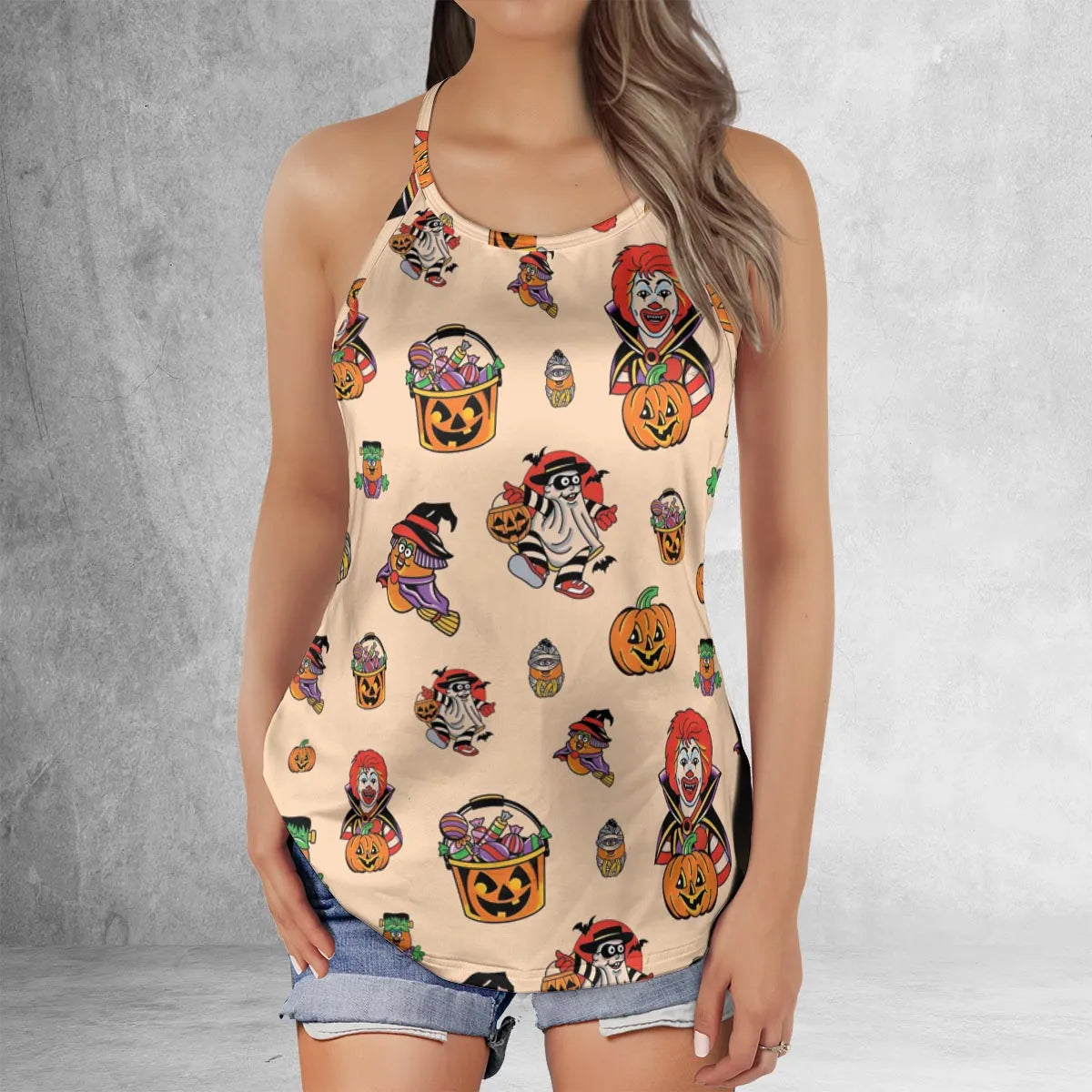 Criss Cross Tank Top - MU3WRLE8