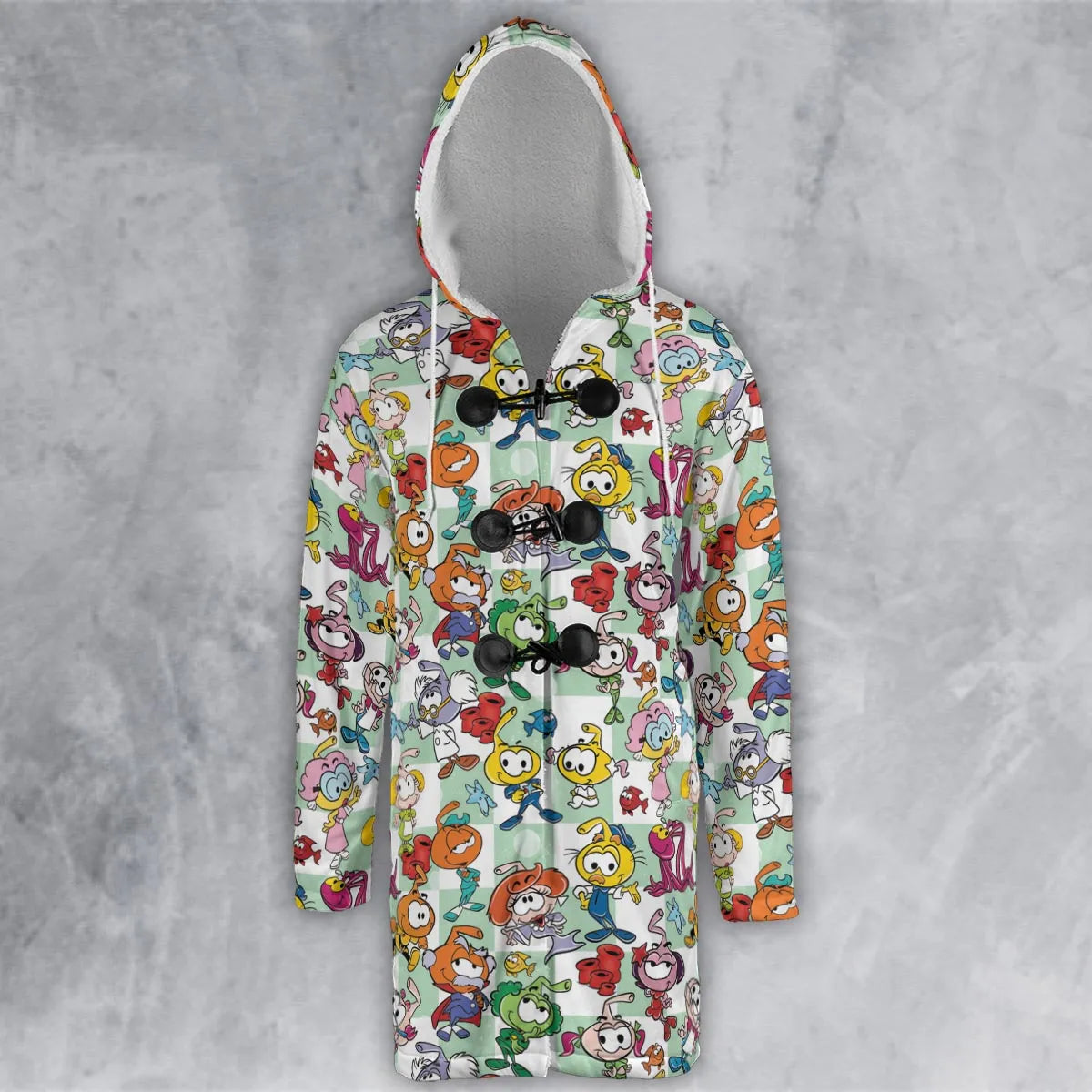 Hooded Cloak Coat - 7R5MQTYV