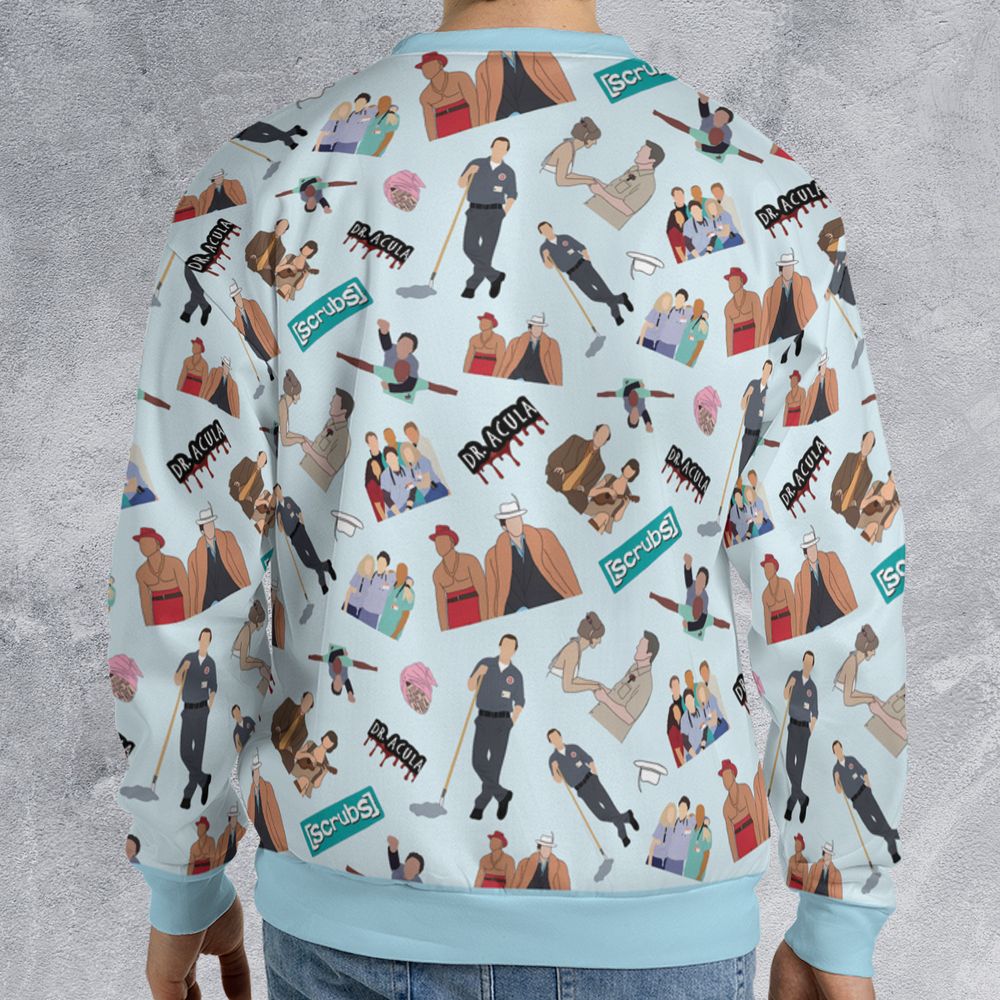 All-over Print Sweatshirt - K8ZLBQQ8 -  - 2