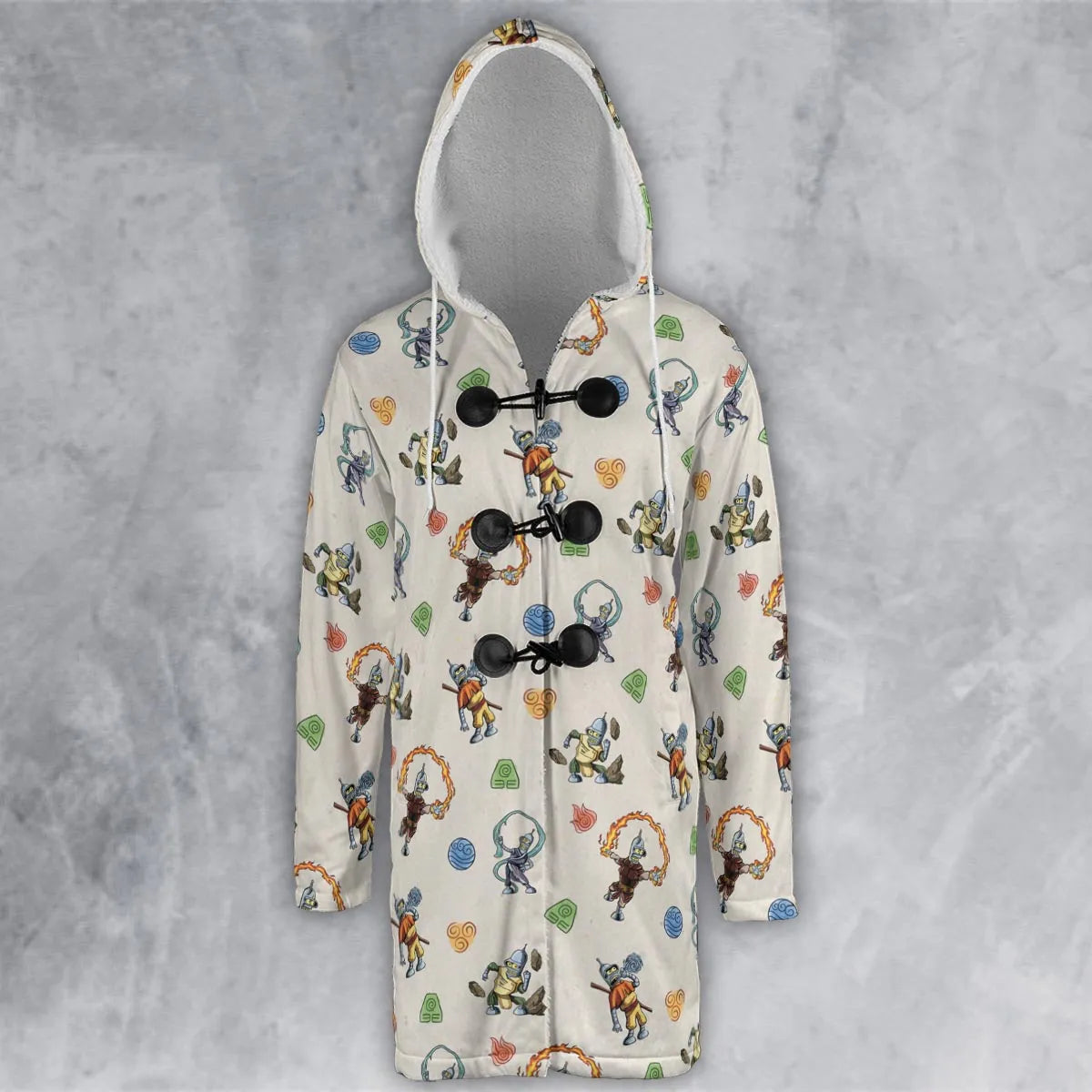 Hooded Cloak Coat - 6U1D5V1T